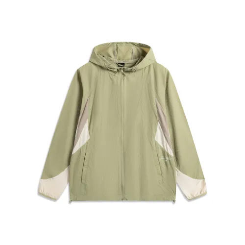 LINING Sports Life Collection Пряный Лист Зеленый Мужская Защита от Солнца Одежда
