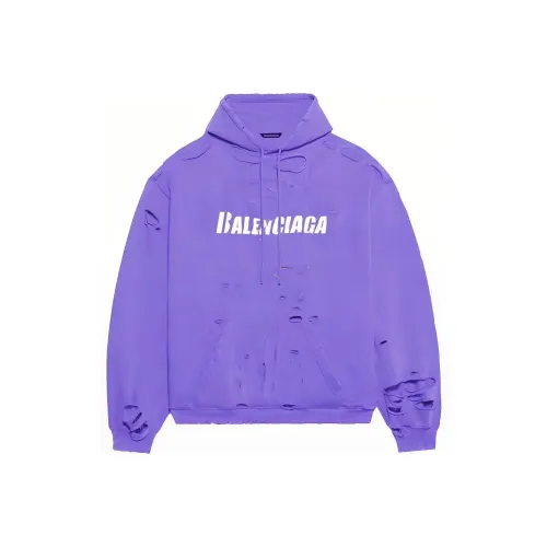 Balenciaga Фиолетовые Мужские Толстовки
