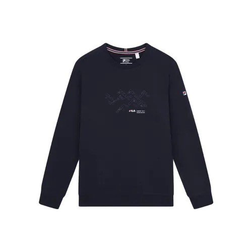 FILA Легенда Синий Мужской Свитшот