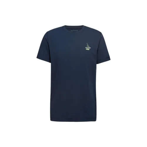 MAMMUT Ядерный T Рубашка Мужская Снег T Рубашка Мужская