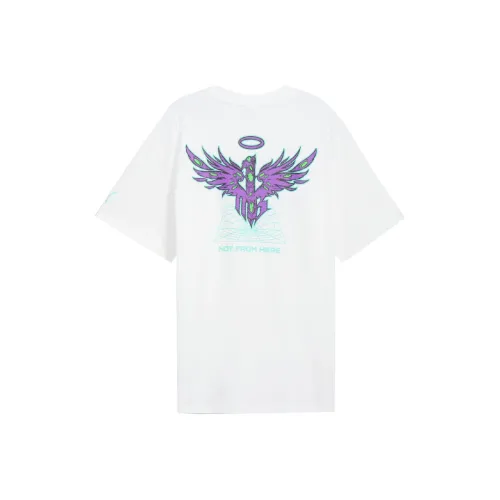 PUMA Белая Мужская Футболка