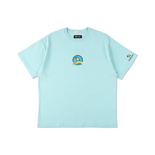 WIND AND SEA x ARNOLD PALMER T-Shirt Унисекс Небесно-голубой