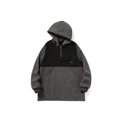 BT С капюшоном свободный крой обычный свитшот унисекс