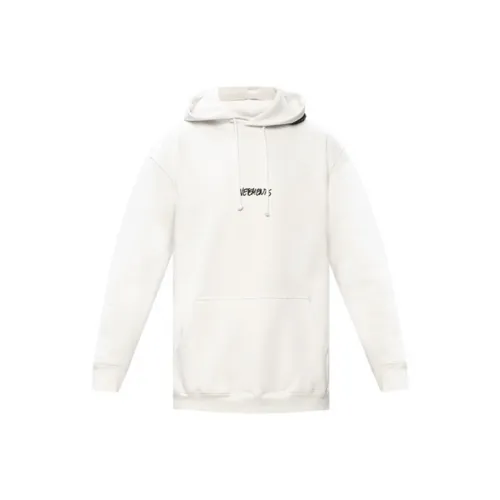 Vetements Белый Мужской Свитшот