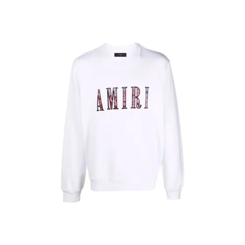 AMIRI Белый Мужской Свитшот