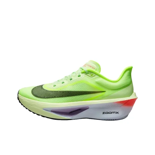Nike Zoom Fly 6 Slip-Resistant Low-Top Беговые кроссовки Женские Зеленый
