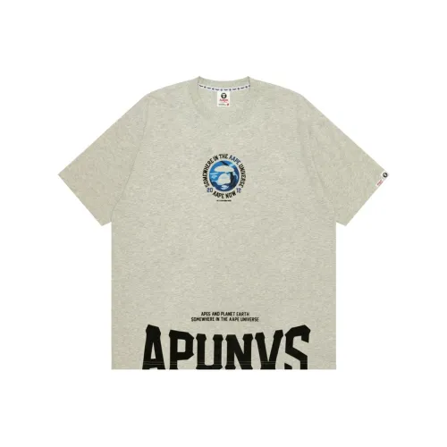 AAPE WH2/Gray Мужская T-Рубашка