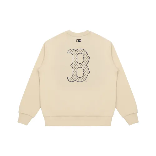 MLB Old Flower Бежевый Унисекс Свитшоты