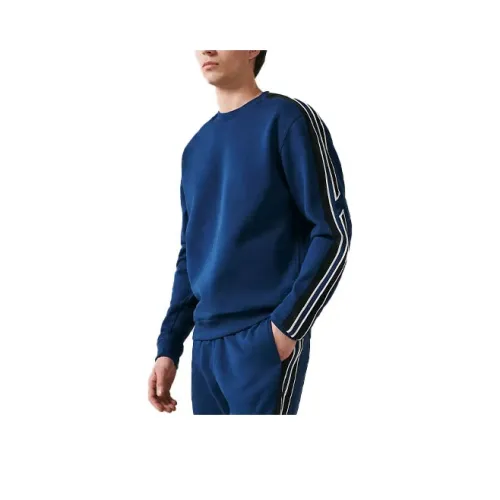 HERMES Индиго Мужские Свитшоты