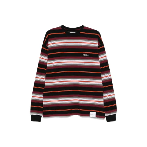 NEIGHBORHOOD T-рубашка мужская красная и черная