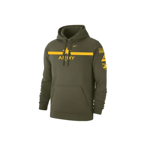 Nike Армейский зеленый Мужской Свитшот