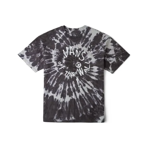 VANS Черная рубашка унисекс Tie Dye T-Shirt