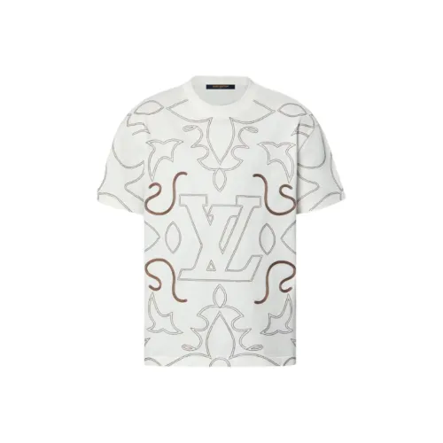 LOUIS VUITTON FW24 T Рубашка Мужская Белая