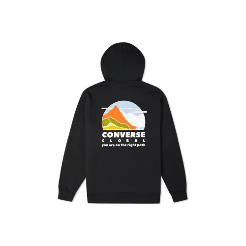 Конверс Черные Мужские Свитшоты
