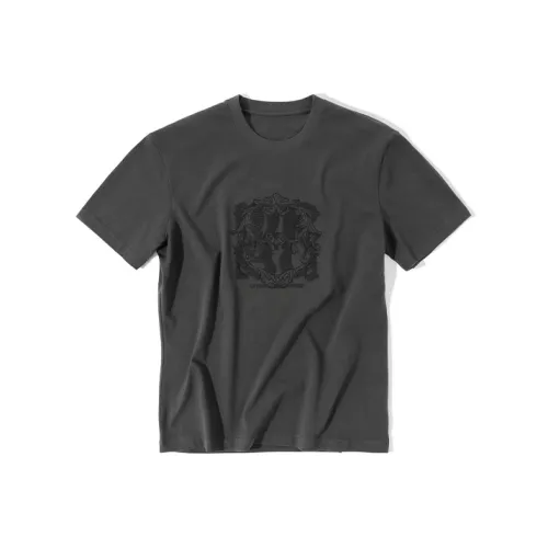 Mr.Bu T Рубашка Мужская Ночной Небесный Серый