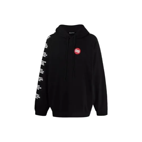 Raf Simons Черные Мужские Свитшоты