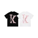 Чёрный Белый Вишнёвый Цветок Буква K 2 Упаковки