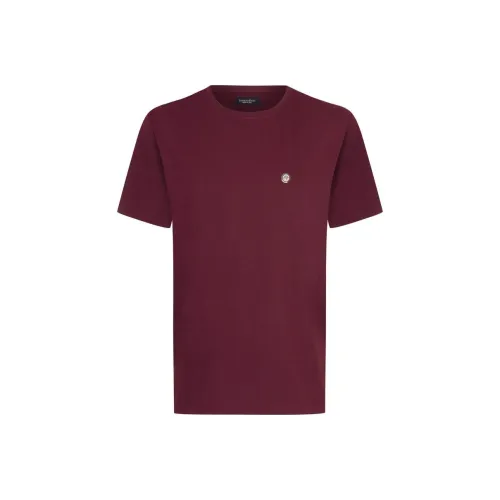 STEFANO RICCI Рубашка Мужская Темно-Красная