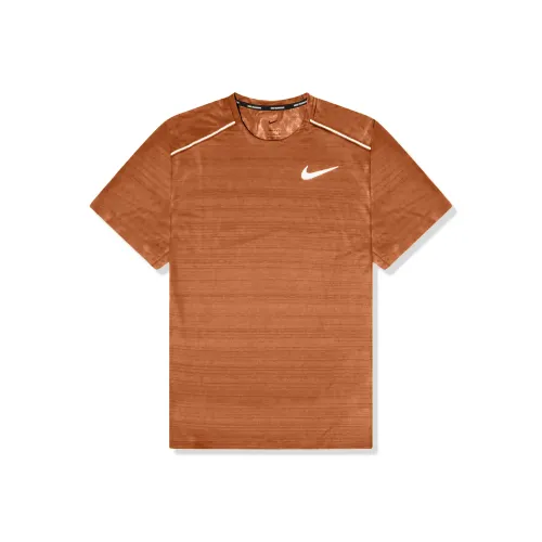 Nike T-Shirt Мужская Темно-красный Умбра