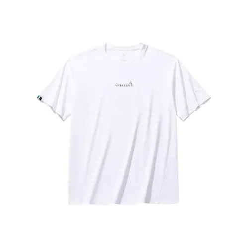 ANTA Sports Lifestyle Collection Lifestyle Collection T-Shirt Мужская Снежно-Белая