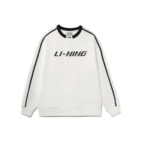 LINING Sports Fashion Collection Белый Унисекс Толстовки