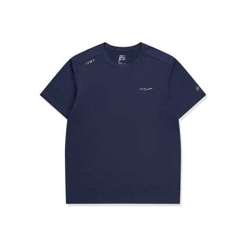 Erke Бег T-Shirt Унисекс Rock Blue