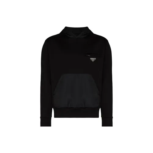 PRADA FW21 Толстовка Мужской Черный