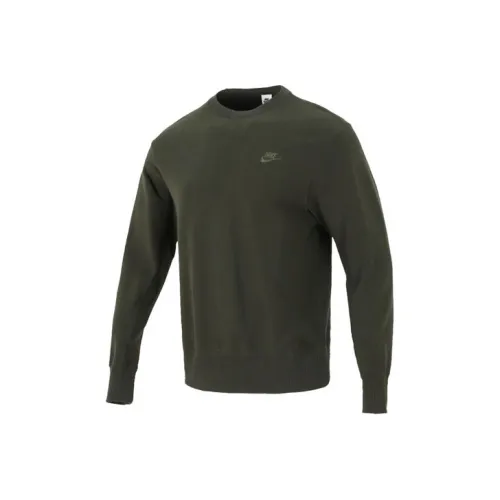 Nike Толстовка Мужская Коричневая Зеленая