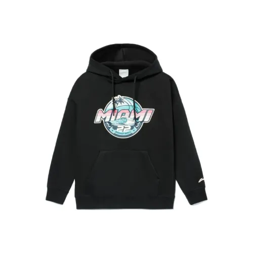 LINING Спорт Basketball Collection Толстовка Унисекс Черный