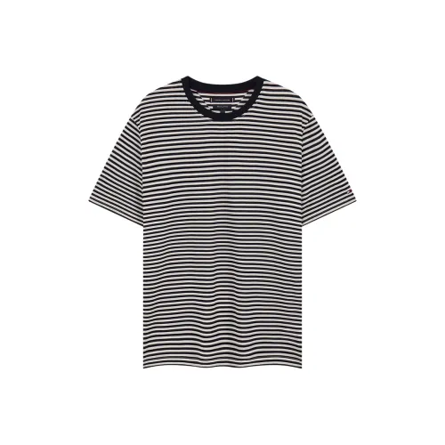 Tommy Hilfiger Рубашка Мужская Черно-Белые Полосы Z00