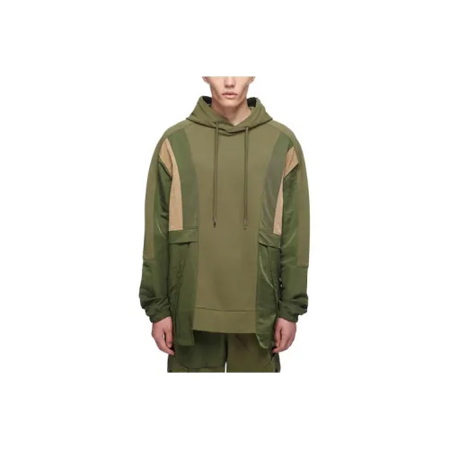 Feng Chen Wang Зеленый Мужской Свитшот