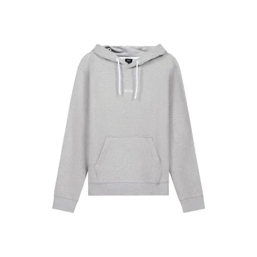 Hugo Boss Светло-серый Мужской Свитшот