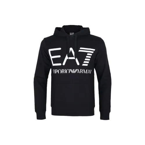 EMPORIO ARMANI EA7 Толстовка Мужской Черный