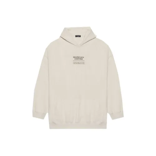 Balenciaga FW21 Свитшот Унисекс Light Бежевый