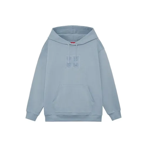 LINING Китай Li NING Туманно-голубой Унисекс Толстовки