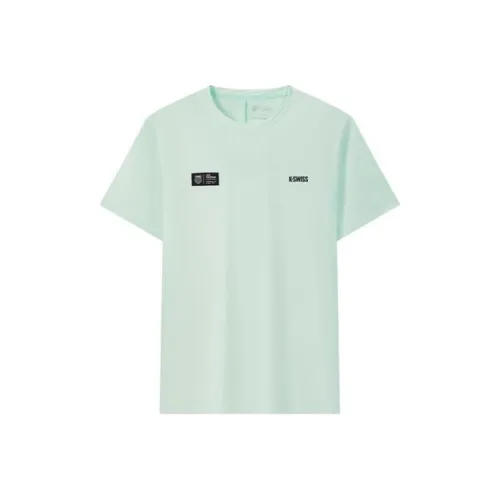 KSWISS T-Shirt Мужской Небесный Фарфор