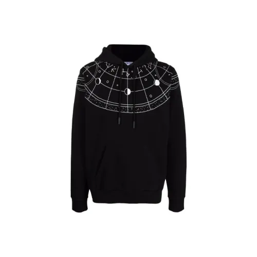MARCELO BURLON Черные Мужские Свитшоты