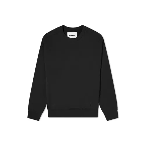 JIL SANDER Мужские черные свитшоты