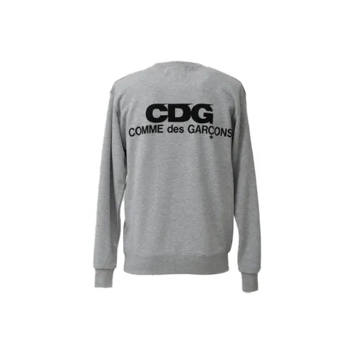 CDG Collaboration Серый Мужской Свитшот