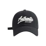 Аутентичная бейсболка, черного цвета