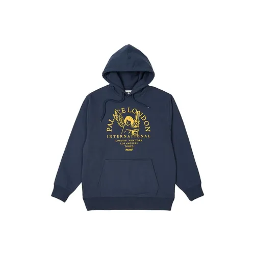 Дворцовый Морской Синий Унисекс Свитшоты