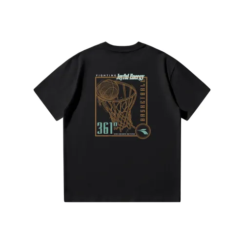 361° T-Shirt Унисекс Супер Черный