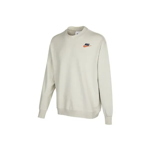 Nike Экрю Мужские Толстовки