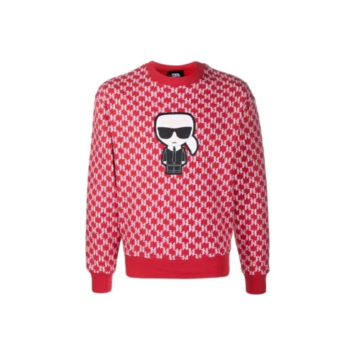 Свитшот KARL LAGERFELD Унисекс Красный