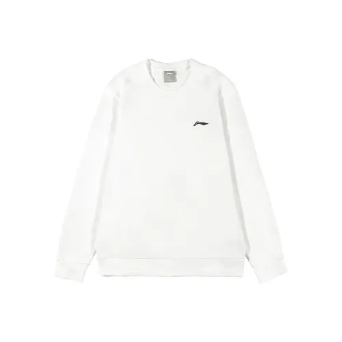 LINING Белый Унисекс Толстовки