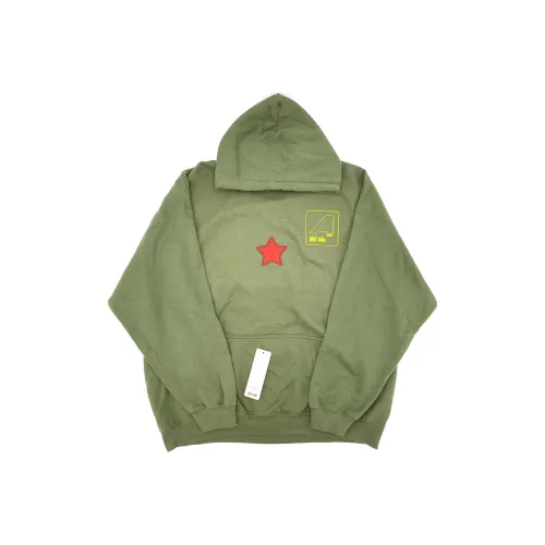 Travis Scott Зеленый Мужской Свитшот