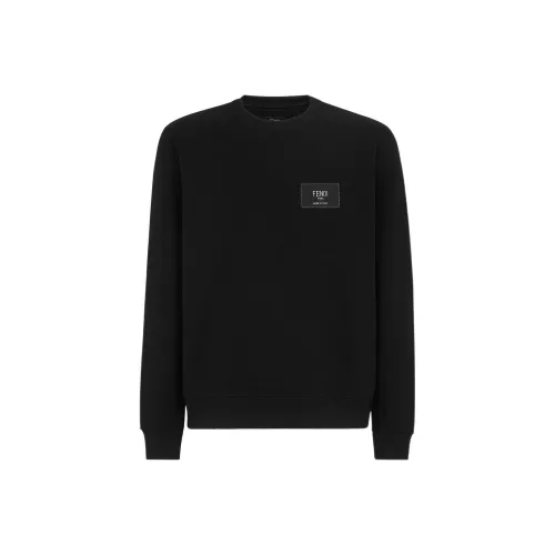FENDI Черный Мужские Свитшоты