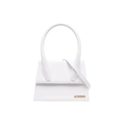 Jacquemus LE GRAND CHIQUITO Телячья кожа Сумка на одно плечо Женская Белая