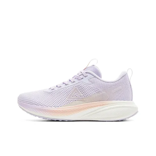 PEAK Амортизация Покрытие Отскок Устойчивость к истиранию Легкий Противоскользящий Низкий Топ Беговые кроссовки Женские