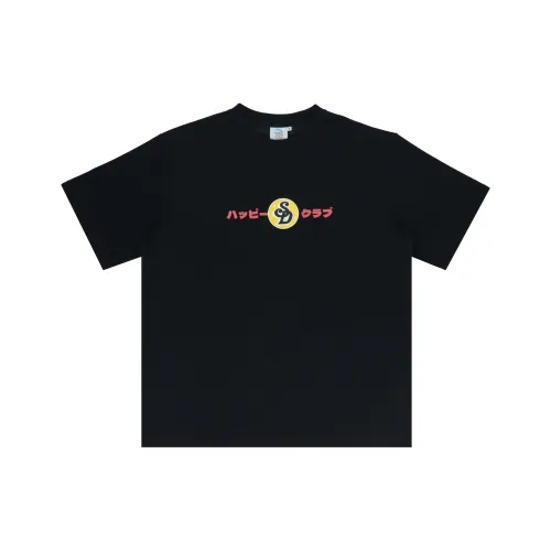 Snowday Черная Унисекс Футболка